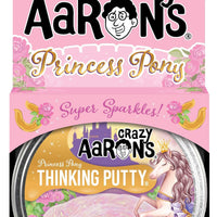 Crazy Aaron's Thinking Putty Princess Pony - 4" - Kitty Hawk Kites Online Store