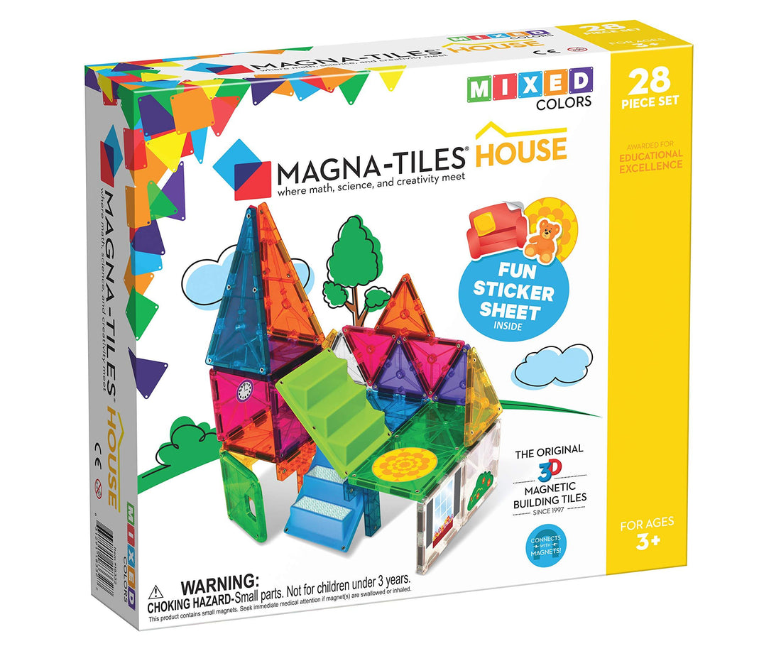 Magna Tiles - MAGHOUSE House Set (28 Pieces) - Kitty Hawk Kites Online Store