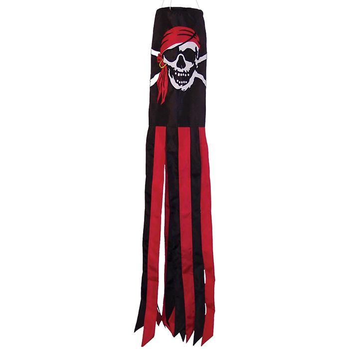 Jolly Roger Pirate 40 Inch Windsock - Kitty Hawk Kites Online Store