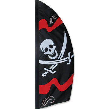 Jolly Roger Feather Banner - Kitty Hawk Kites Online Store