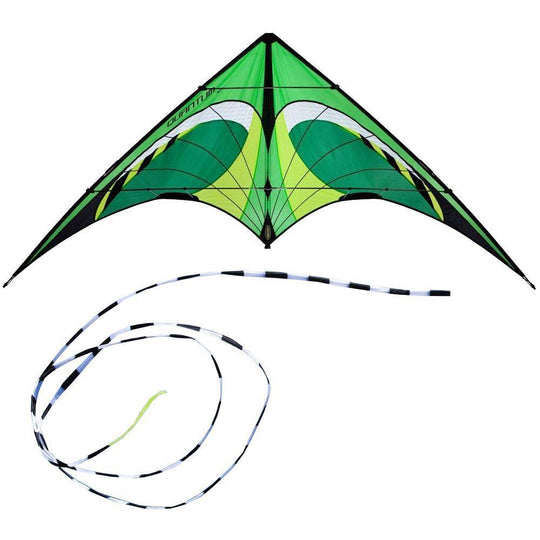 Prism Quantum Stunt Kite and Tube Tail Bundle - Kitty Hawk Kites Online Store