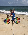 Scarecrow On Bike 20 Inch Wind Spinner - Kitty Hawk Kites Online Store