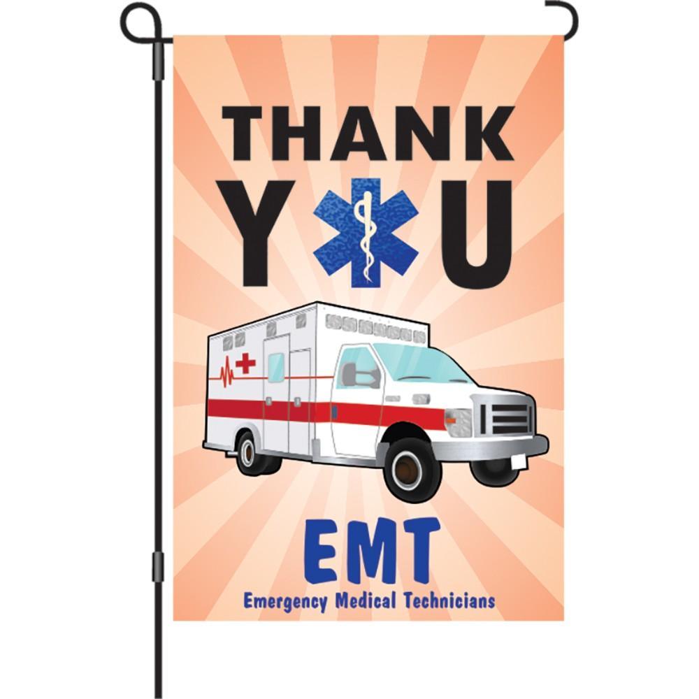 Thank You EMT Garden Flag - Kitty Hawk Kites Online Store